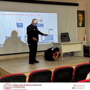 Müdürlüğümüz Personeline Afet Farkındalık ve Yangın Söndürme Eğitimi Verildi - fotoğraf 2