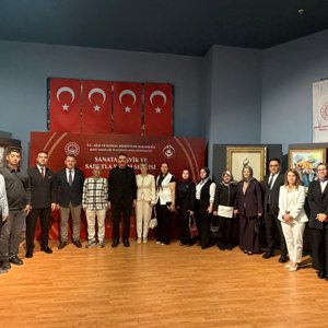“Sanata Teşvik ve Sanatla Yaşam Projesi” Sergisi Zeugma Müzesi’nde Sanatseverlerle Buluştu - fotoğraf 3
