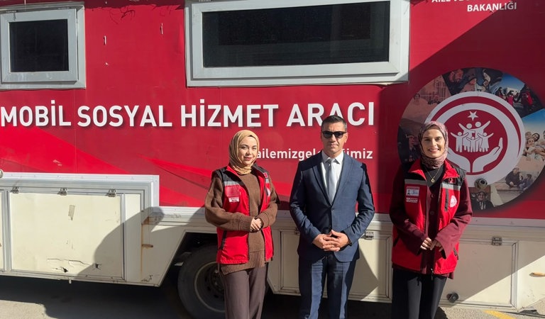 MOBİL SOSYAL HİZMET ARACIMIZLA KELKİT’TE SAHA ÇALIŞMASI