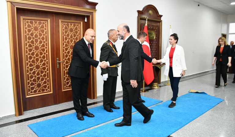 30 Ağustos Zafer Bayramı’nın 104. yıl dönümü kutlama programları kapsamında Tebrikat Töreni düzenlendi.