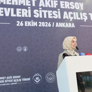 Bakanımız Mahinur Özdemir Göktaş, Mehmet Akif Ersoy Çocuk Evleri Sitesi'nin açılış töreninde konuştu: - fotoğraf 8
