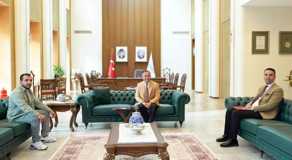 Şehidimizin Kardeşiyle Birlikte Valimiz Sayın Kemal Çeber’i Ziyaret Ettik