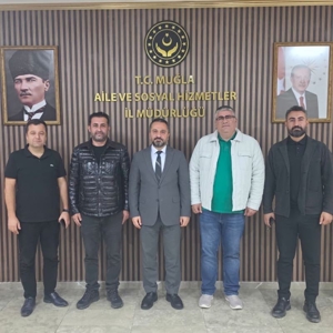 İlimizde hizmet veren özel bakım merkezlerinin yetkilileri, İl Müdürümüz Mahmut SELÇUK’u makamında ziyaret etti.  - fotoğraf 1