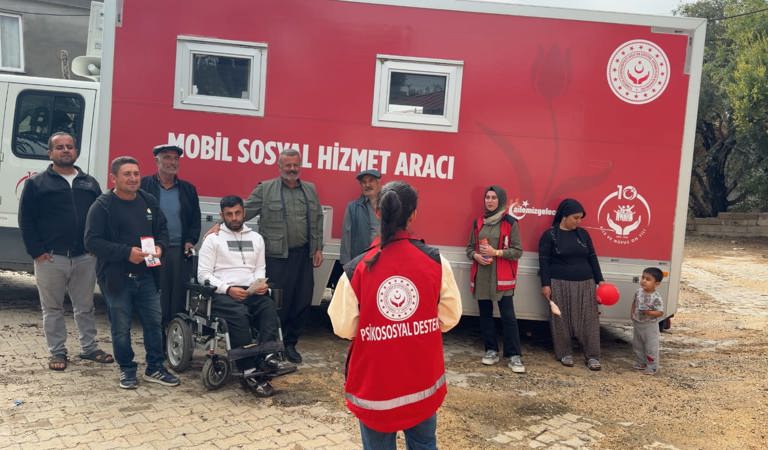 Eğerli Köyü’nde Evde Bakım Hizmetinden Yararlanan Ailelerimizi Ziyaret Ettik