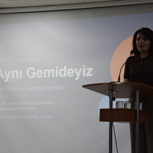 Hizmet içi eğitimleri kapsamında eğitim verildi.  - fotoğraf 1