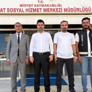 İl Müdürümüz Murat Karaarslan, Midyat Sosyal Hizmet Merkezini Ziyaret Etti - fotoğraf 3