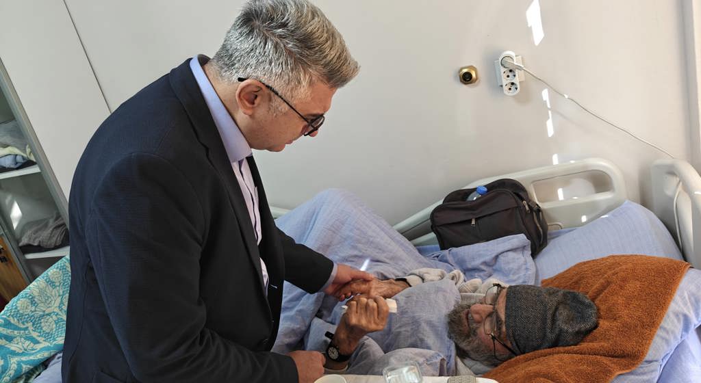 İl Müdürümüzden Huzurevinde Hafta Sonu Ziyareti
