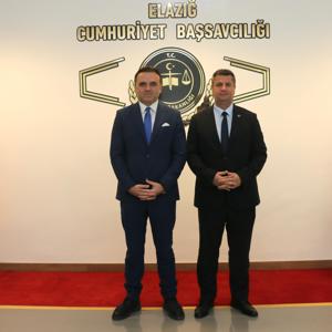 İl Müdürümüz Sayın Serdar DEMİRCİ’i Elazığ Cumhuriyet Başsavcısı Sayın Aşkın YEĞİN’i  Ziyaret Etti - fotoğraf 1