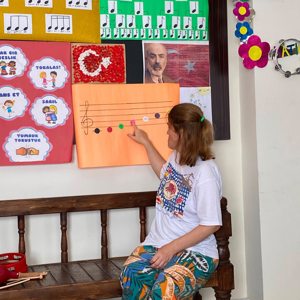 Özel Gereksinimli Bireylerimiz Notaları Öğreniyor - fotoğraf 3