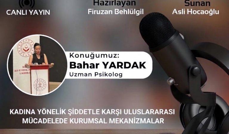 Uzman Psikolog Bahar Yardak, TRT GAP Diyarbakır Radyosu’nda Kadına Yönelik Şiddetle Mücadeleyi Anlatacak
