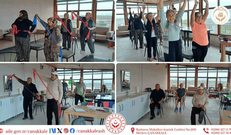 🌿 Çanakkale Huzurevinde Güne Hareketle Başladık!