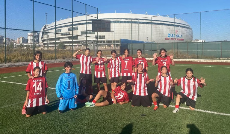 U15 Kızlarımızdan 9-1’lik Muhteşem Galibiyet
