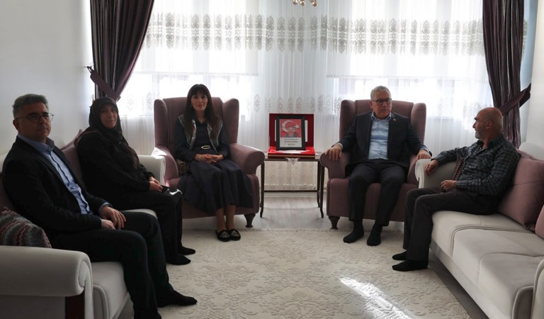 Umre İbadetlerini Tamamlayan Şehit Ailelerimize Vefa Ziyareti
