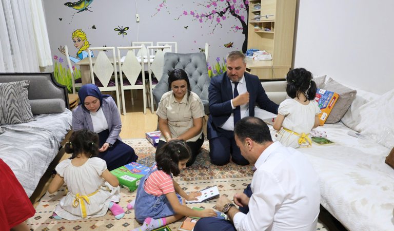 Çocuk Evlerinde Ziyaret ve İnceleme