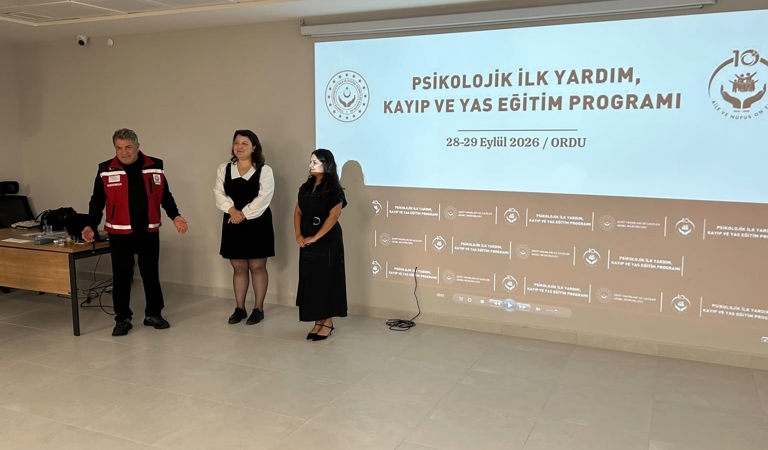Personelimize Yönelik “Psikolojik İlk Yardım, Kayıp ve Yas Eğitimi” Tamamlandı