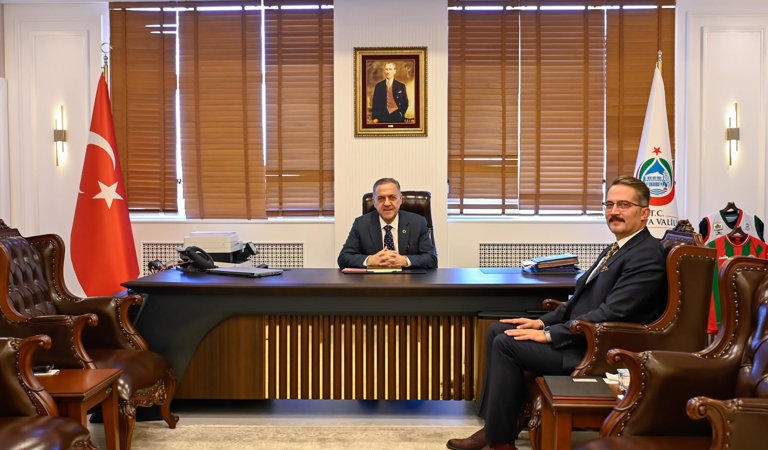 İl Müdürümüz Sayın Seçkin BİLİCİ’den Valimiz Sayın Dr. Ahmet Hamdi USTA’ya Ziyaret