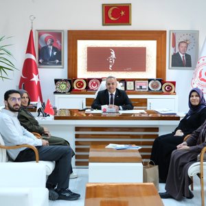 İl Müdürümüz Sayın Ömer Faruk ERGÜN’e ziyaret - fotoğraf 1