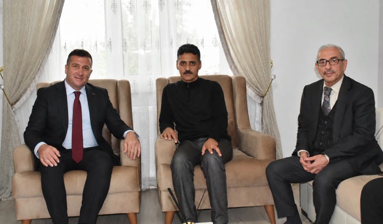 İl Müdürümüz Arif Laçin’den Gazi Adnan Yılmaz ve Ailesine Ziyaret