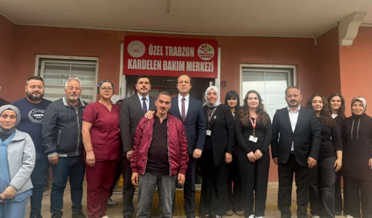 Vali Yardımcımız Sayın Engin Tok, İl Müdürlüğümüze Bağlı Özel Trabzon Kardelen Bakım Merkezini Ziyaret Etti.