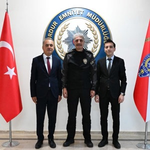 İl Emniyet Müdürümüz Gökhan DEDEBAĞI ‘ına Hayırlı Olsun Ziyareti - fotoğraf 1